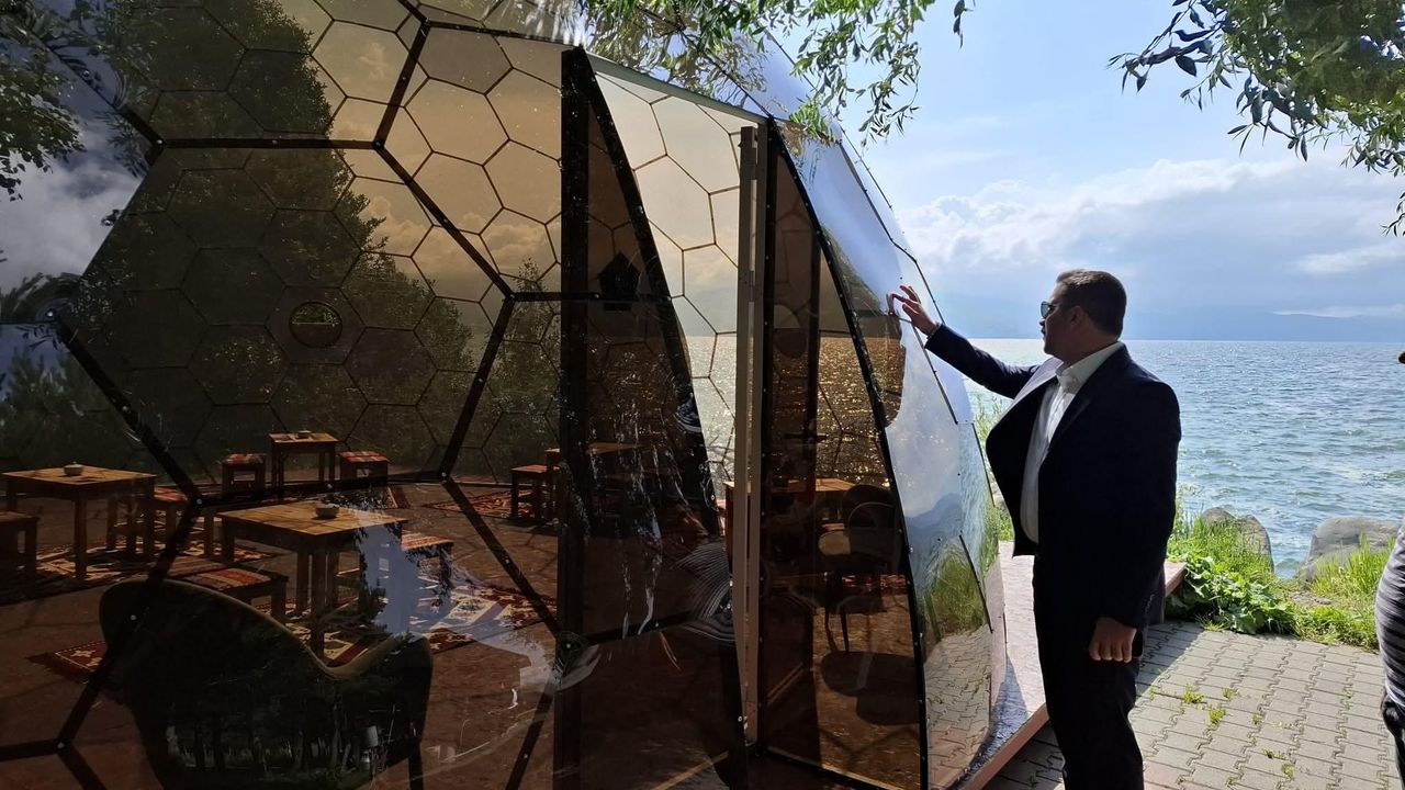 Kaymakam Muhammed Burak Akköz, Mesire Alanı ve Kars Küre Kafede incelemede bulundu