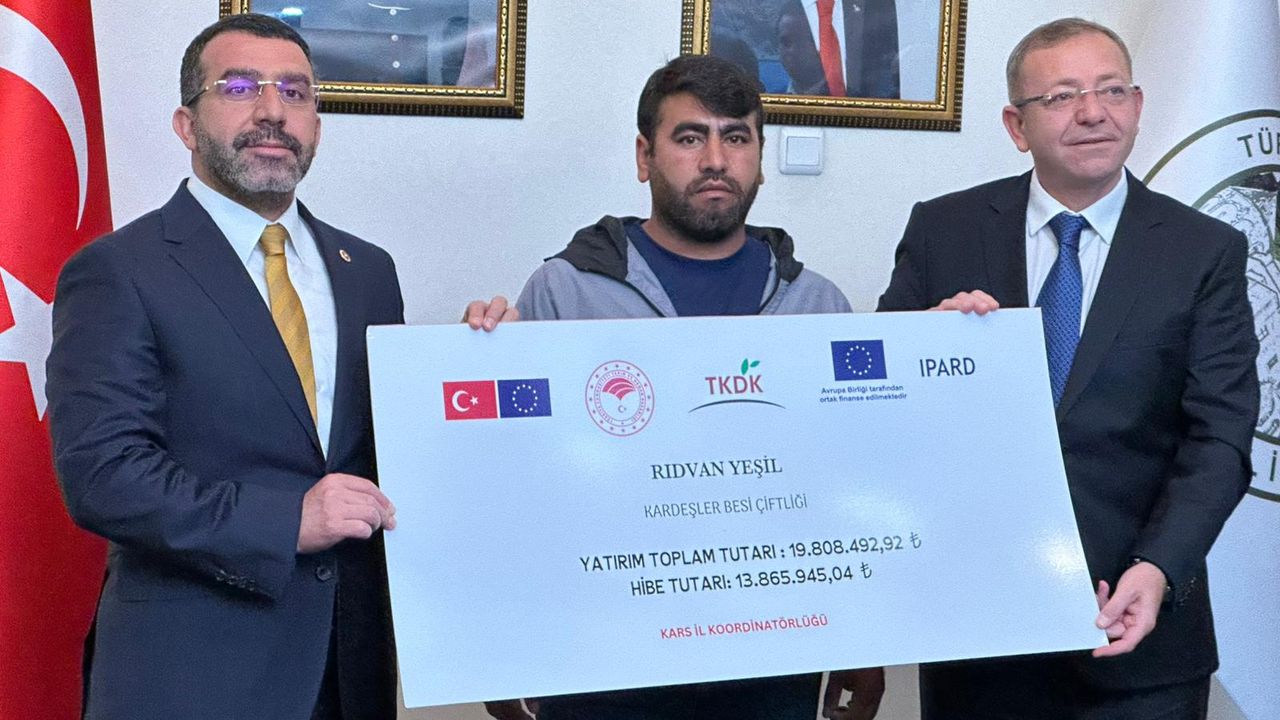 Kars’ta kırmızı et üreticilerine 113 Milyon TL hibe desteği