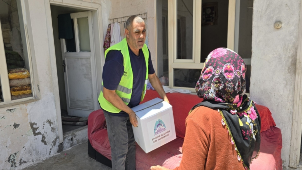 Eyyübiye’de 2000 haneye destek