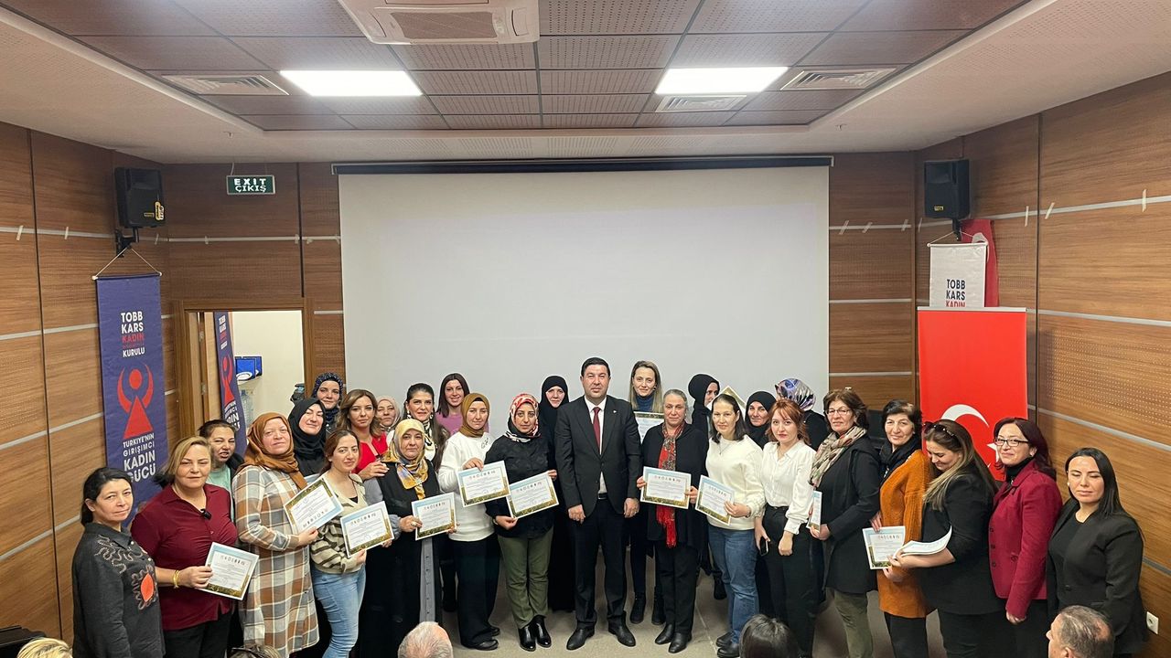 Kars Kadın Çiftçi Eğitim Akademisi başarıyla tamamlandı