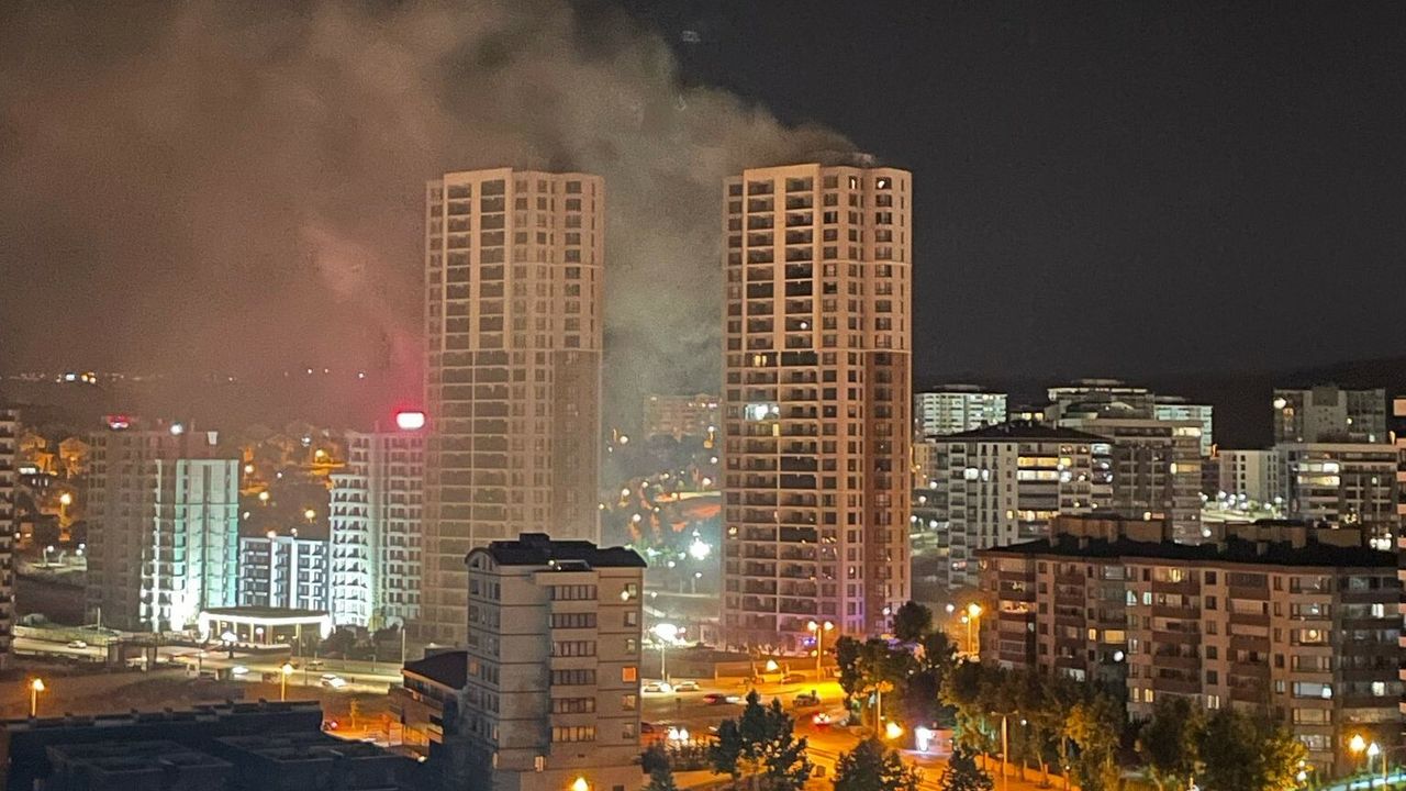 Başkent’te 26 katlı binada yangın: 1’i bebek 3 kişi yaşamını yitirdi