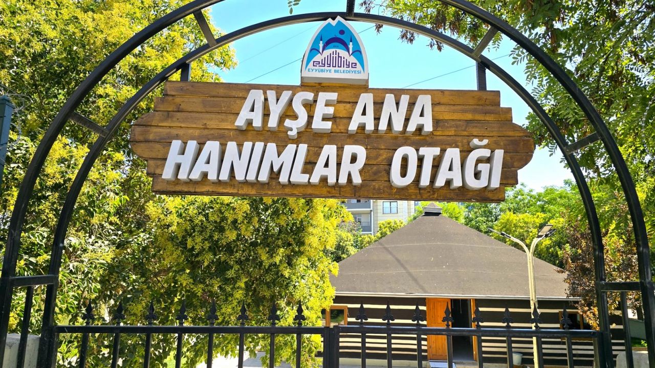 Eyyübiye’de örnek proje: Hanımlar Otağı