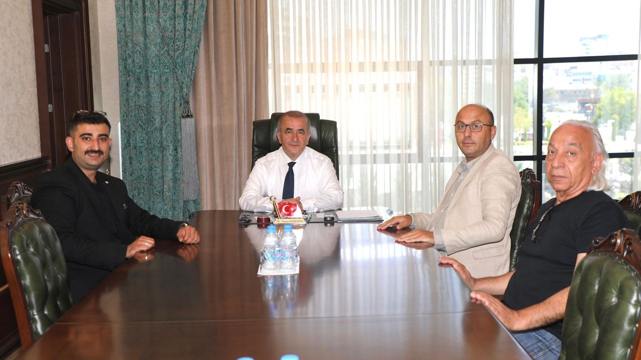 Heyetinden Elazığ Valisi Hatipoğlu’na ziyaret