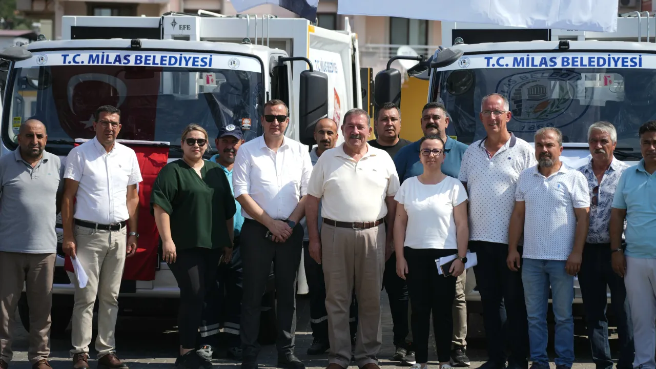 Milas Belediyesi araç filosunu güçlendiriyor
