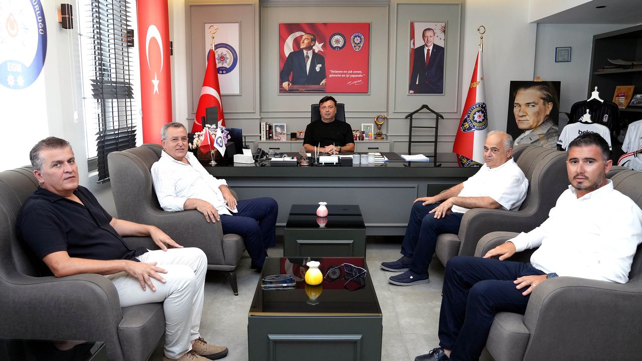 FTSO yönetim, Emniyet Müdürü Salih Murat Kara’yı ziyaret etti