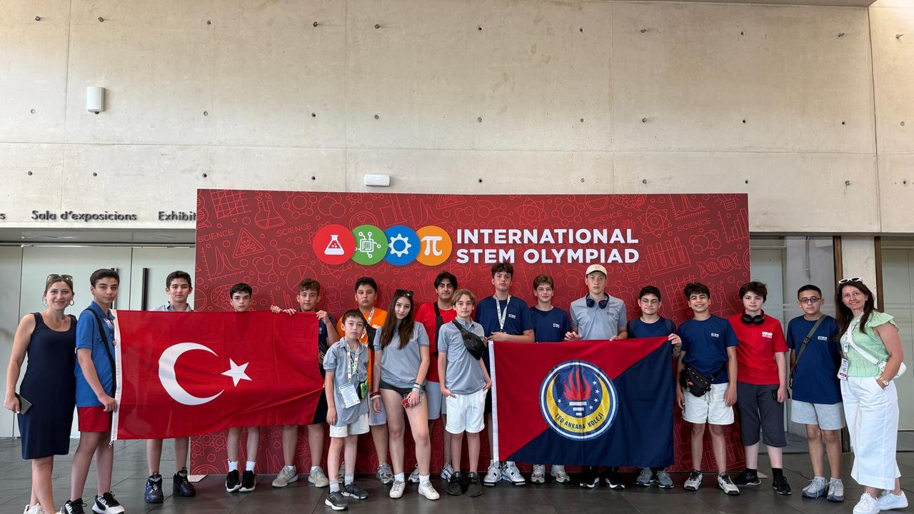 TED Ankara Koleji öğrencilerinden STEM Olimpiyatlarında tarihi başarı: 30 madalya ile döndüler