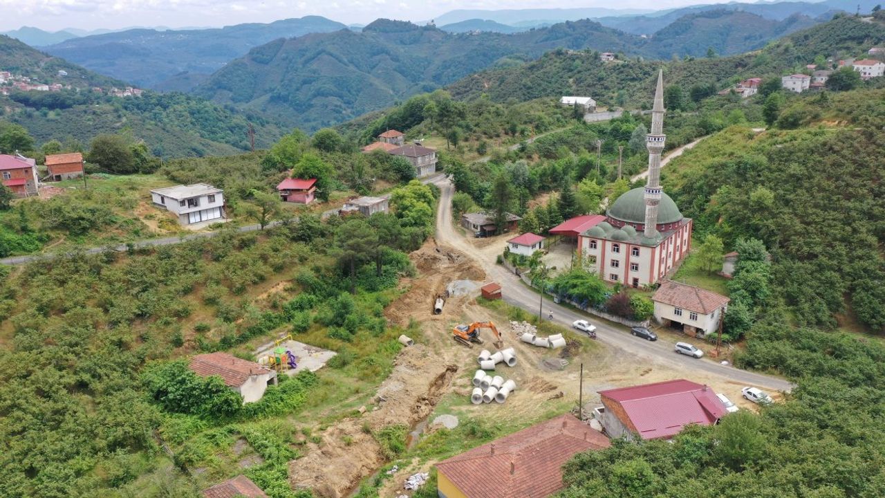 Ordu İkizce’de alt yapı hamlesi