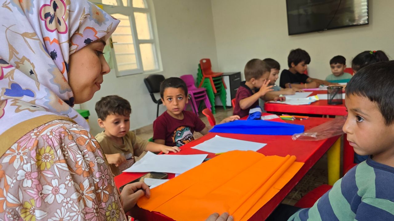 Eyyübiye’de kadınlar kursta çocuklar kreşte