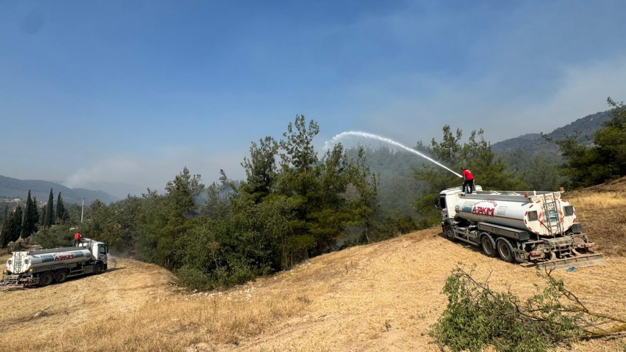 Kocaeli Belediyesi A Takımı, yangınlar için seferber oldu