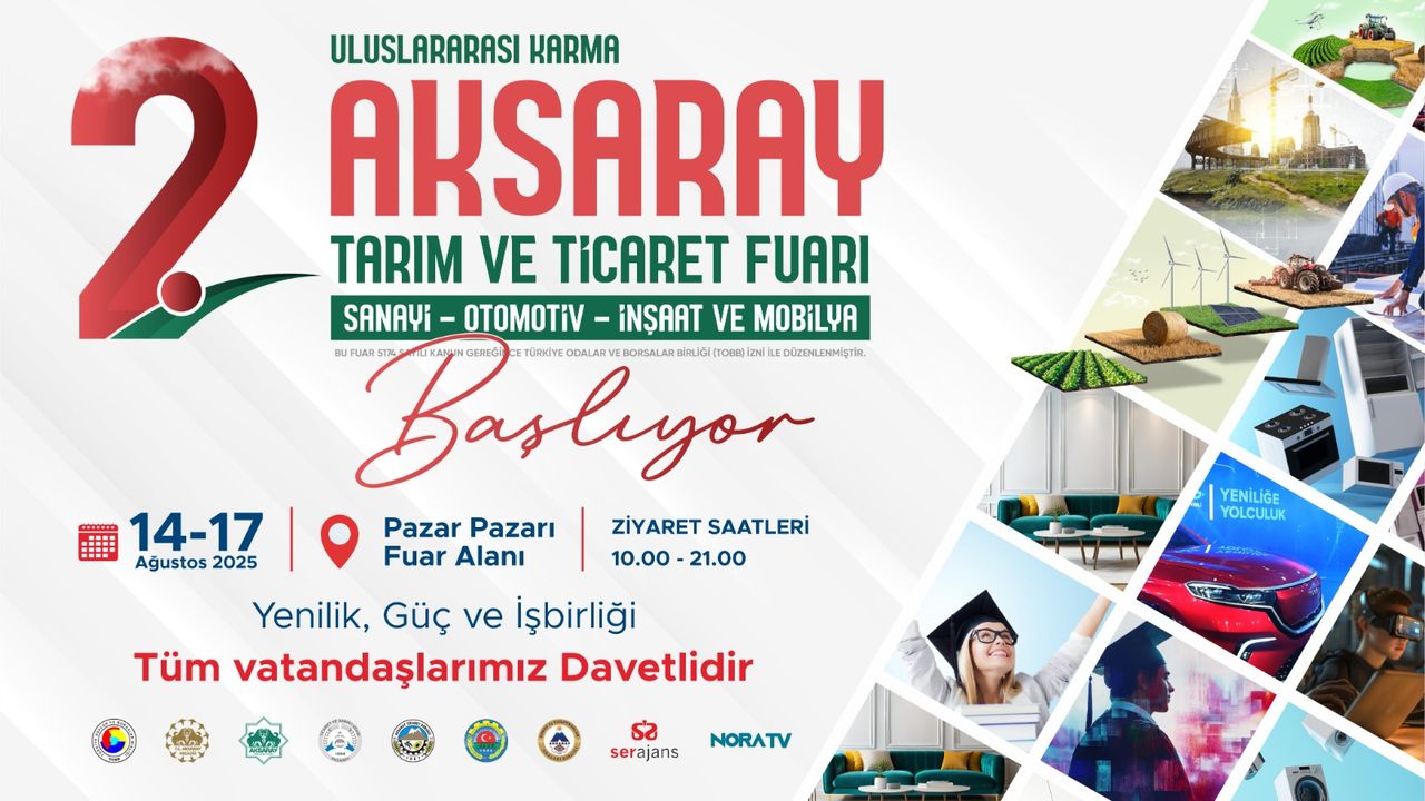Tarım ve ticaretin kalbi Aksaray’da atacak