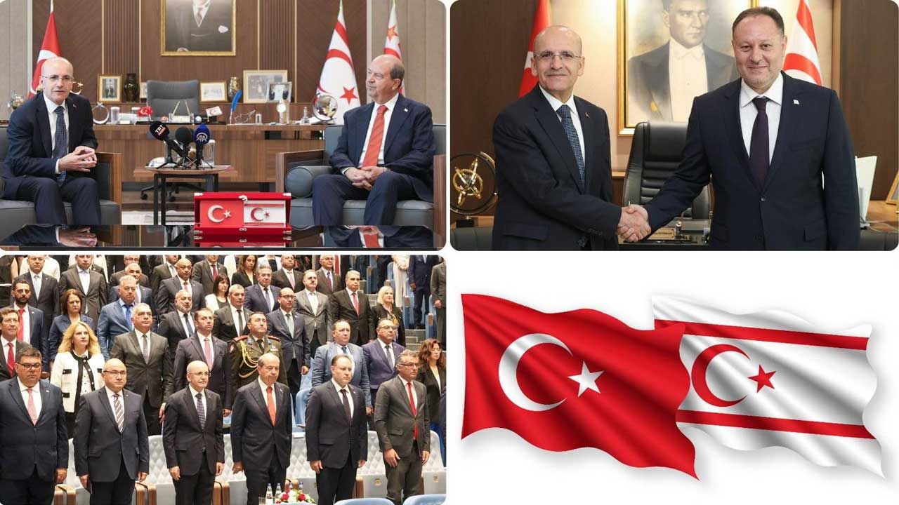 Bakan Şimşek’ten KKTC ziyareti: “İş birliğimizi güçlendireceğiz”