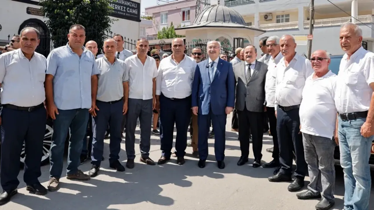 Vali Köşger Sarıhamzalı’da vatandaşlarla buluştu
