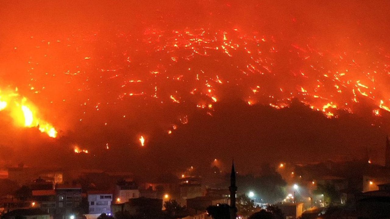 Türkiye dört bir yanında çıkan yangınlarla mücadele ediyor: Havadan ve karadan müdahale sürüyor
