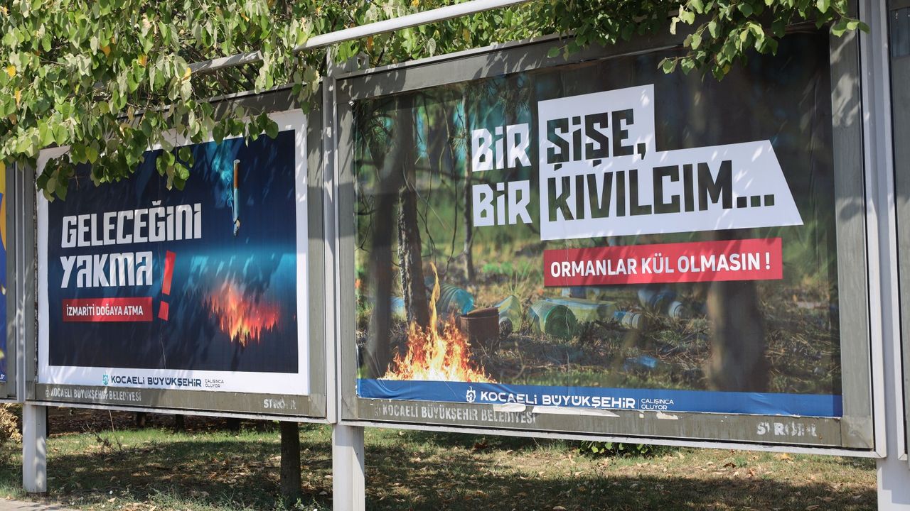 Kocaeli Büyükşehir orman yangınlarına  karşı farkındalığı artırıyor