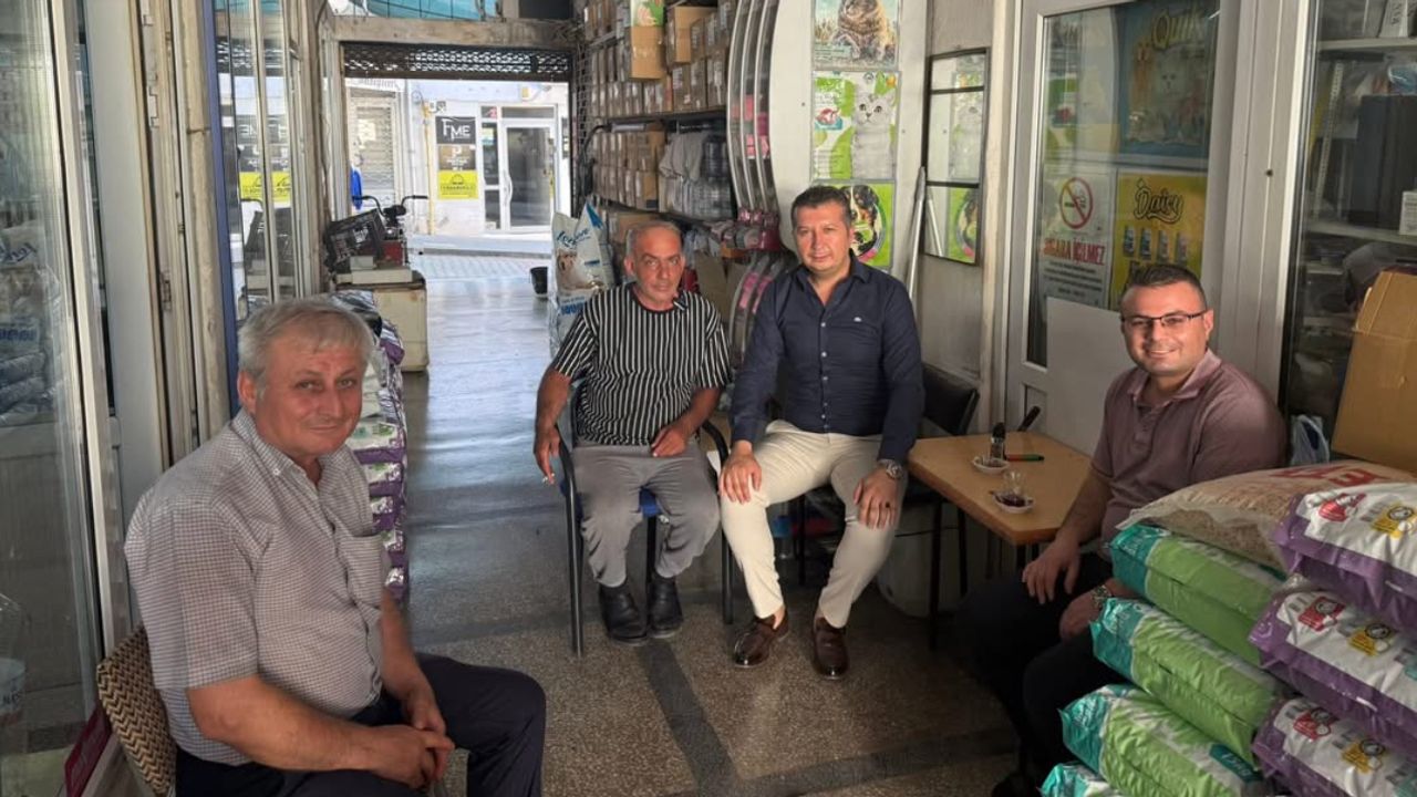 CHP Burdur Milletvekili Akbulut’tan esnaf ziyareti: Talepleri dinledi