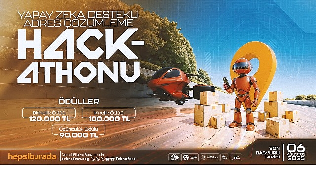 TEKNOFEST Yapay Zeka Destekli Adres Çözümleme Hackathon Yarışması Başvuruları Devam Ediyor