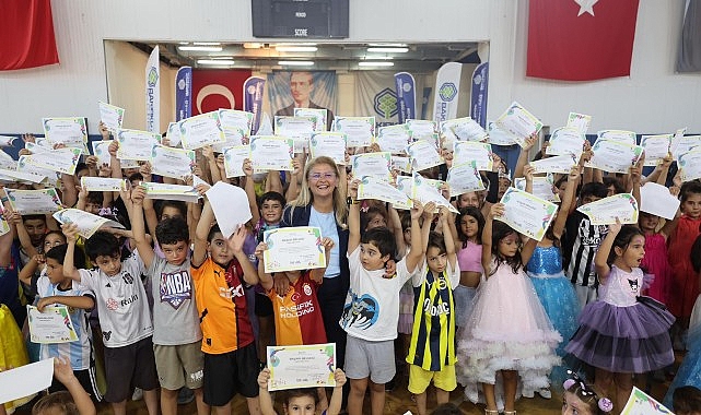 Bakırköy Yaz Spor Okulu’ndan kapanış şöleni