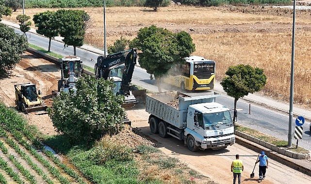 Başkan Çerçioğlu, Aydın’ın tüm ilçelerinde yol yapım ve yenileme çalışmalarını sürdürüyor