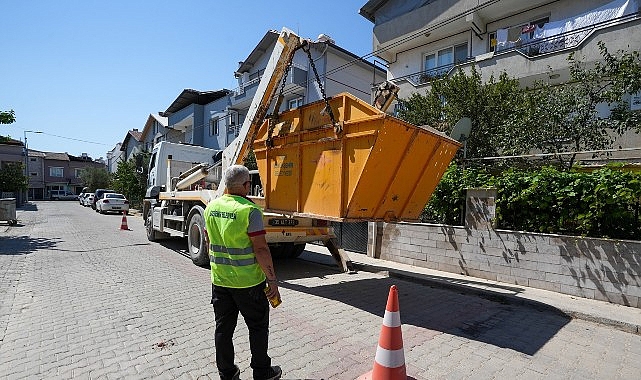 Gaziemir Belediyesi’nden moloz atıklarına çevreci çözüm