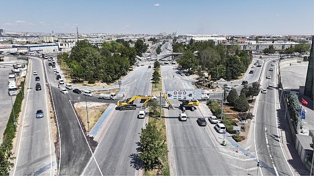 Marangozlar Köprülü Kavşağı’nda Yenileme Çalışmaları Başladı