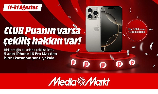 MediaMarkt’tan puanları hediyeye dönüştüren kampanya