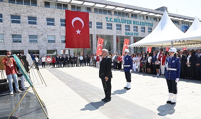 Nilüfer’de Zafer Bayramı’nın 103’üncü yılı kutlandı