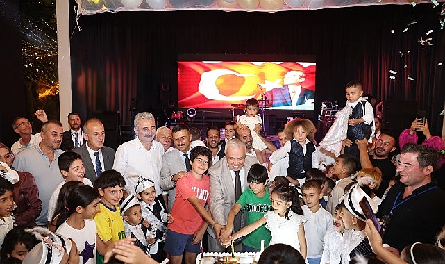 Nilüferli çocuklara sünnet şöleni