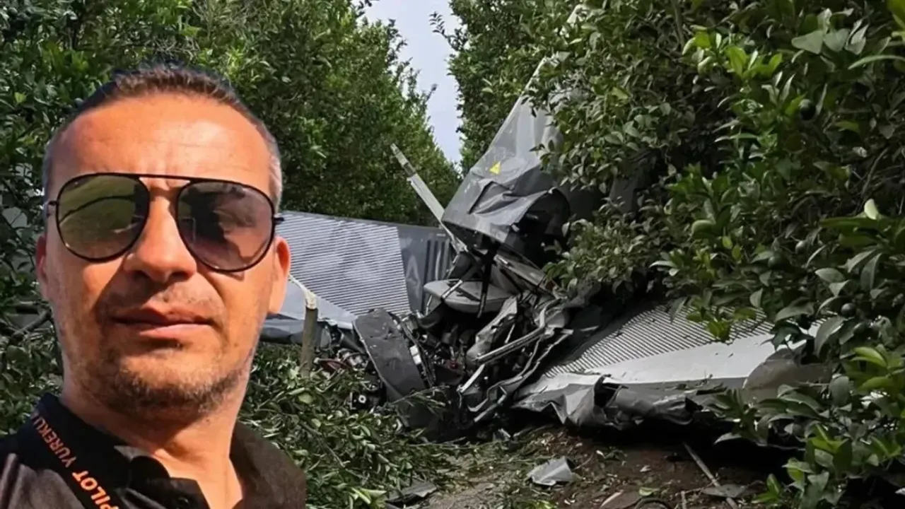 Adana’da eğitim uçağı düştü: 2 yaralı