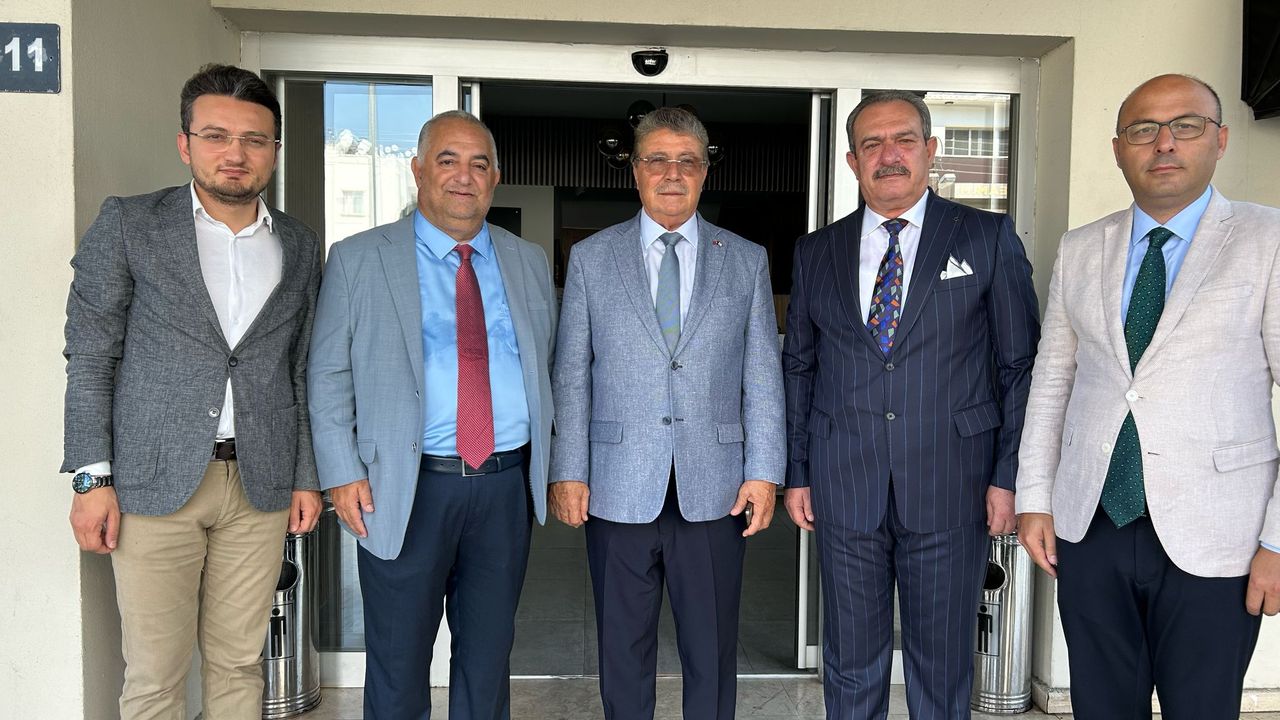 TİMBİR ve BHA Heyeti, KKTC Başbakanı Üstel ile görüştü