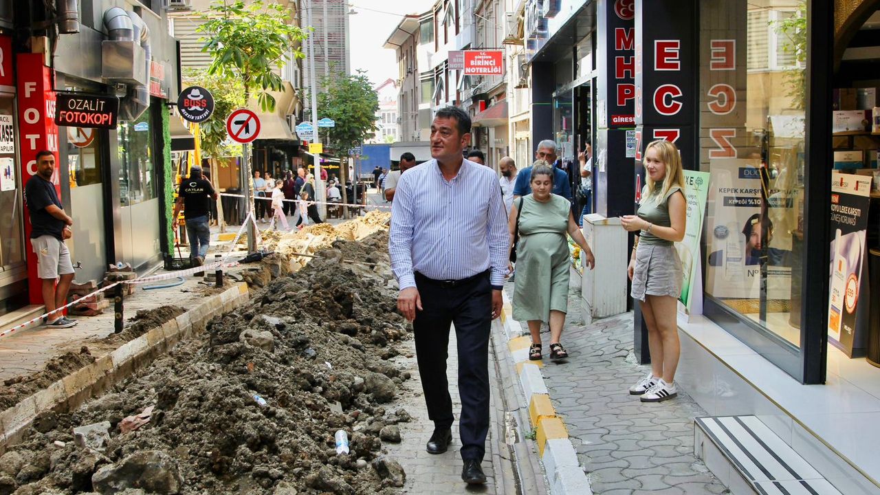 Fuat Köse doğalgaz çalışmalarını yerinde izledi