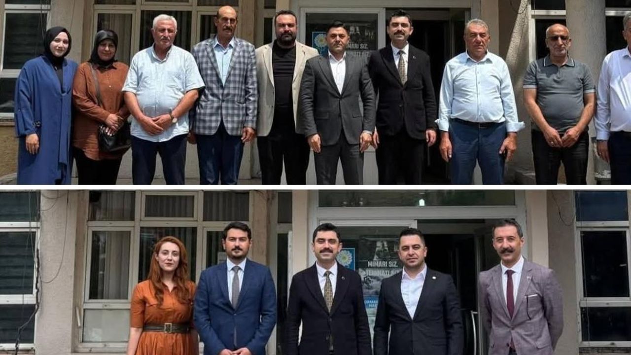 Kaymakam Muhammed Emin Tutal’a başkanlardan ziyaret