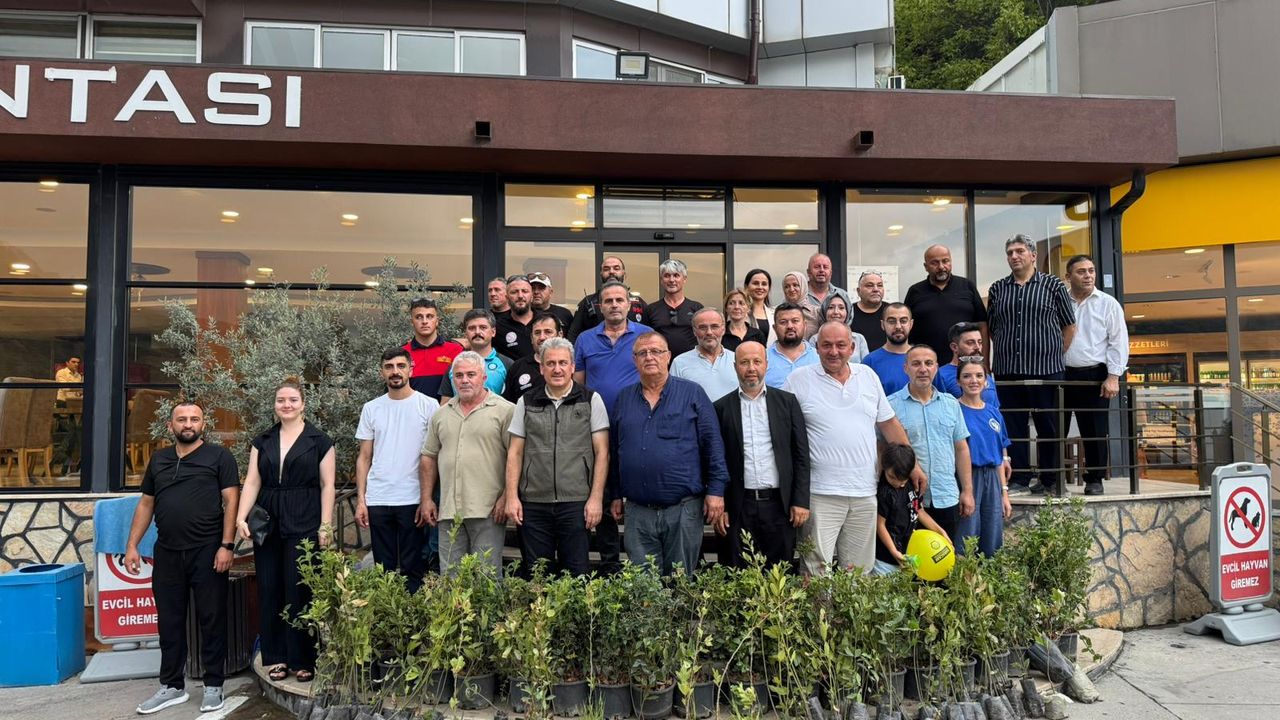 Kocaeli Belediyesi’nden Gevye’ye fidan desteği