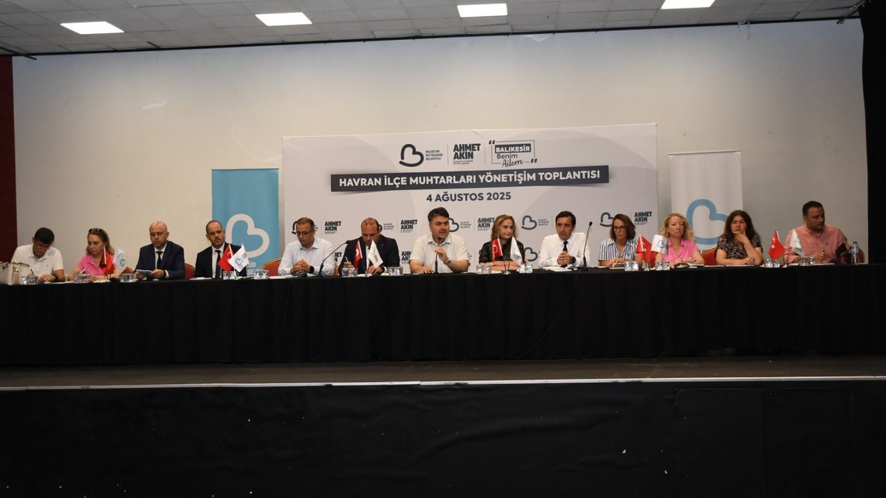 Havran Muhtarlar Buluşması gerçekleştirildi