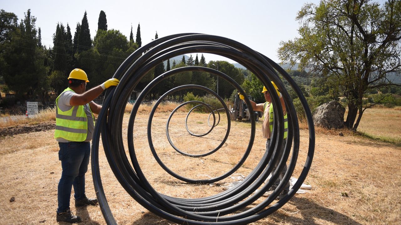 BASKİ’den Savaştepe Sarıbeyler’e içme suyu müjdesi