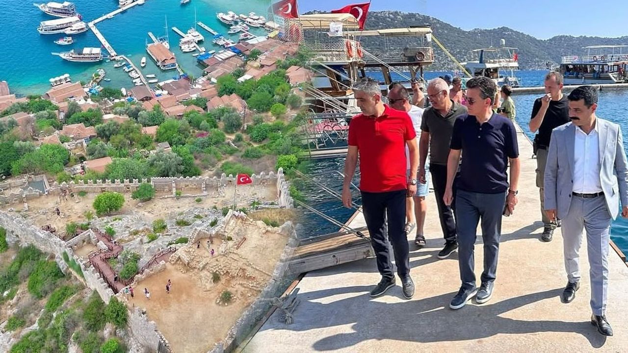 Demre’de tekne yanaşma yeri hizmete açıldı