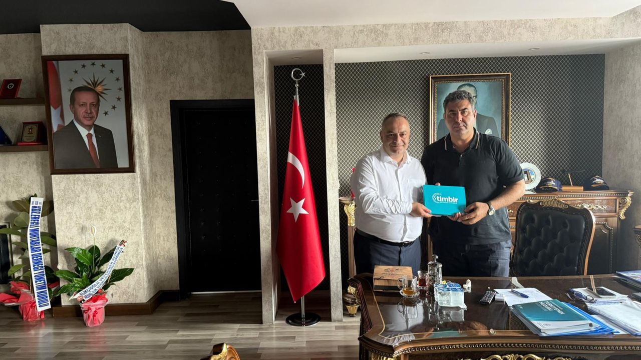 TİMBİR ve BHA’dan Karadeniz Ereğli Kaymakamı Fatih Yılmaz’a ziyaret