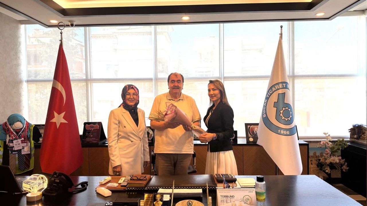 MHP KAÇEP’ten Bucak TSO’ya ziyaret