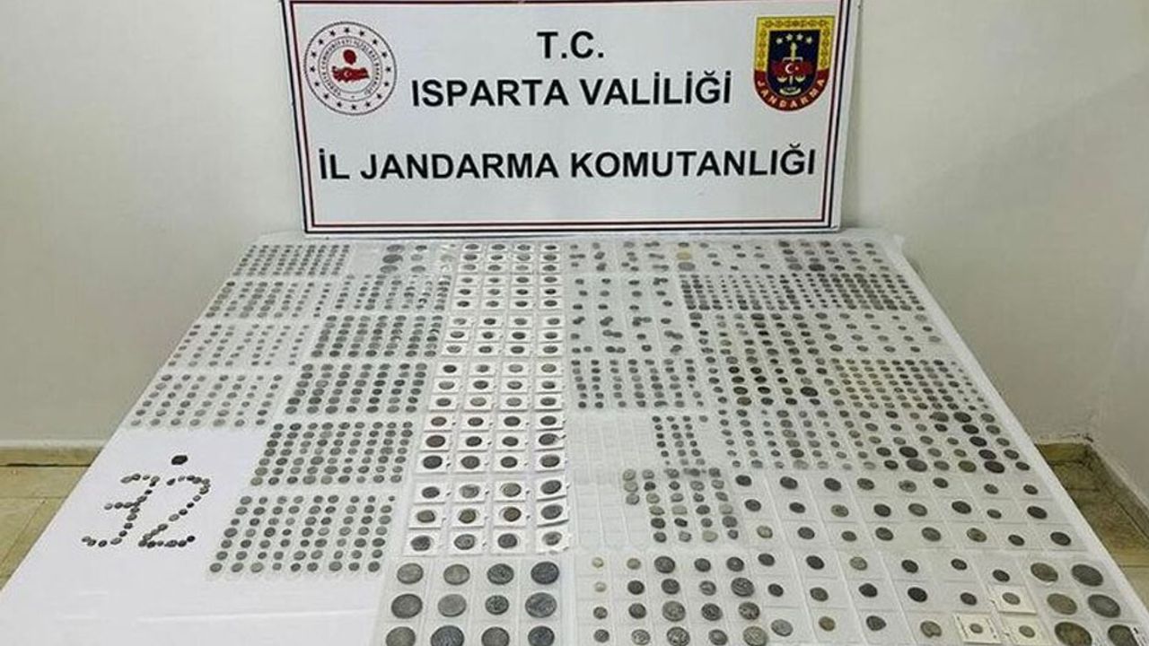 Isparta’da tarihi eser oprasyonu