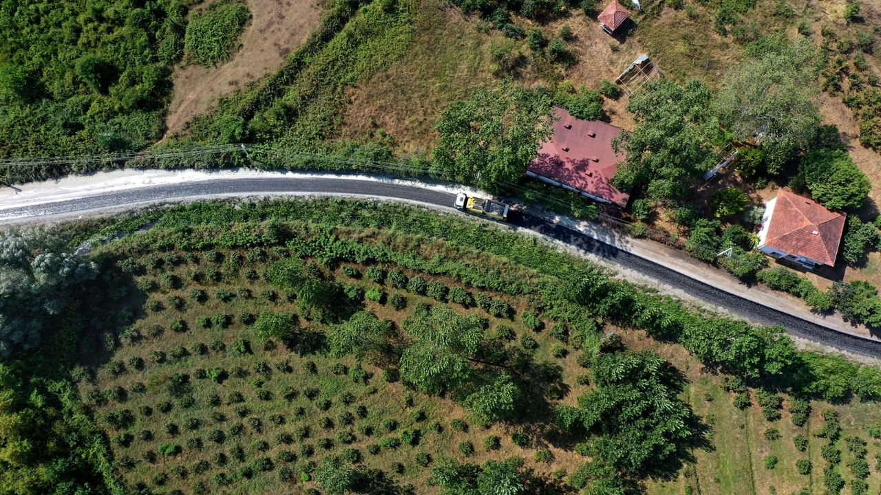 Ünye Kocuklu Mahallesi asfaltlandı