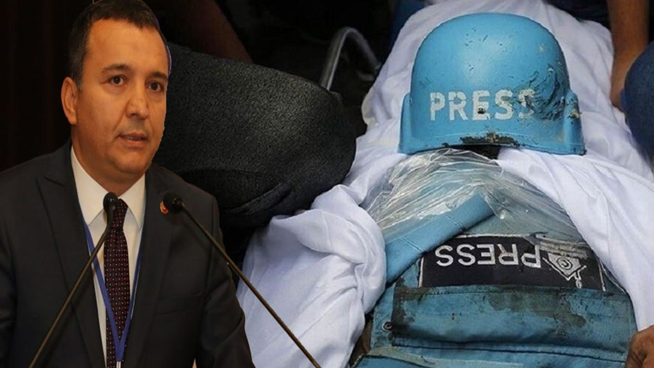 AGC Başkanı İdris Taş’tan Gazze’deki gazeteci ölümlerine tepki