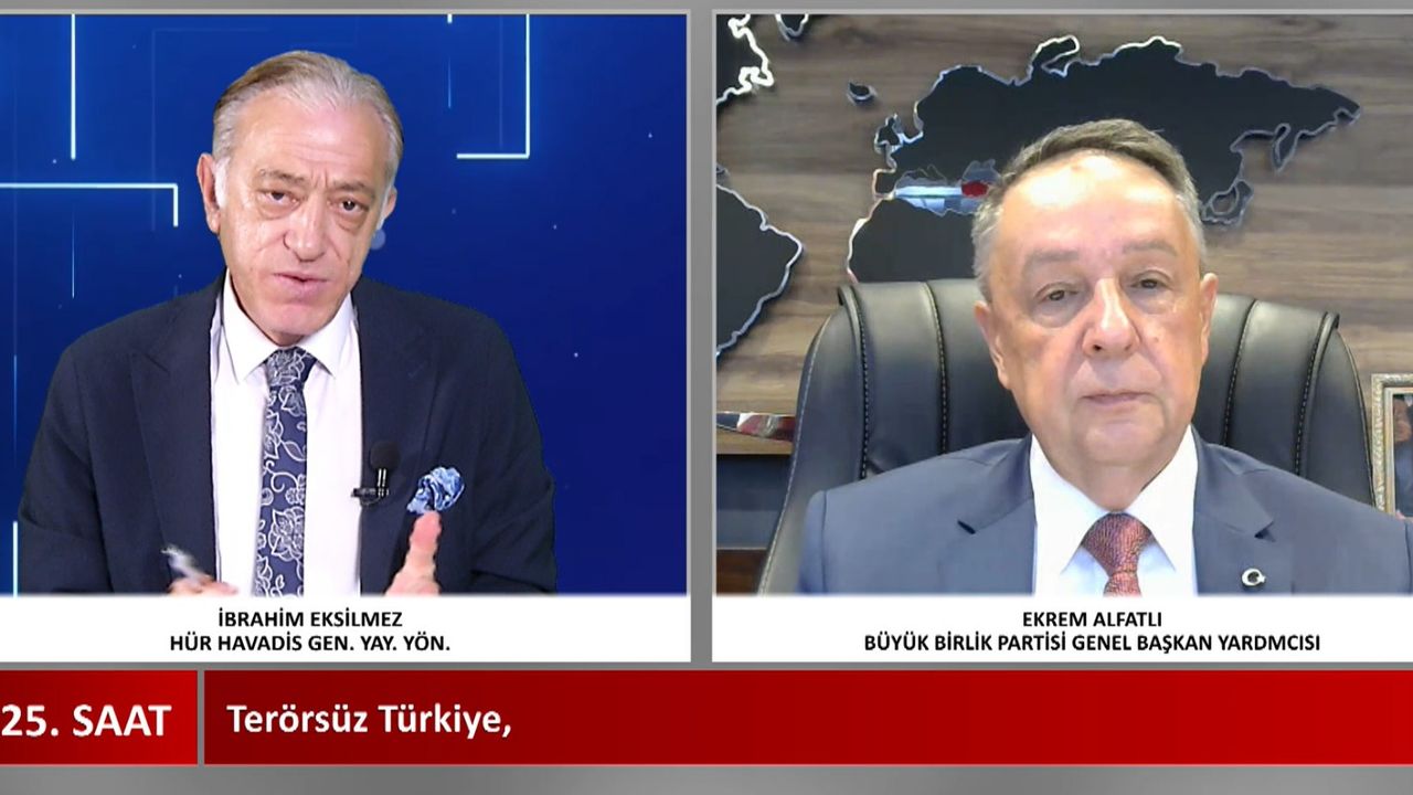 BBP’li Ekrem Alfatlı: Terörsüz bir Türkiye istiyoruz, idam cezası geri gelmeli