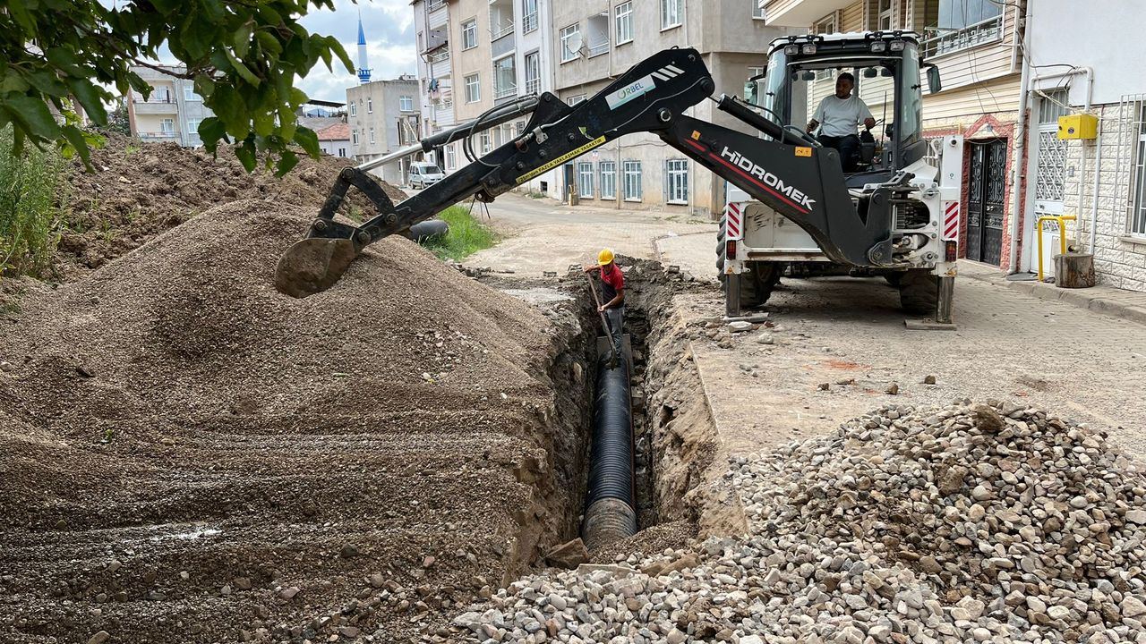 Fatsa Şerifiye’ye yağmur suyu hattı