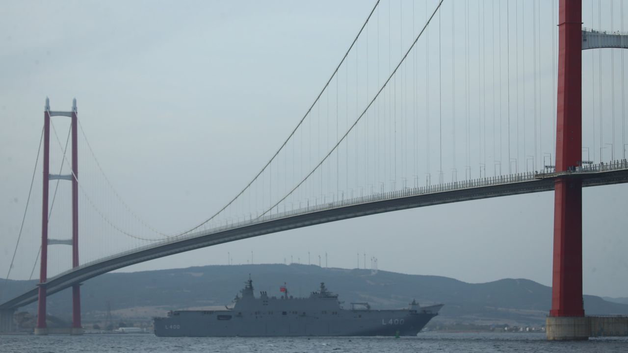 Türk donanması Boğaz’da millî teknoloji coşkusunu selamlayacak