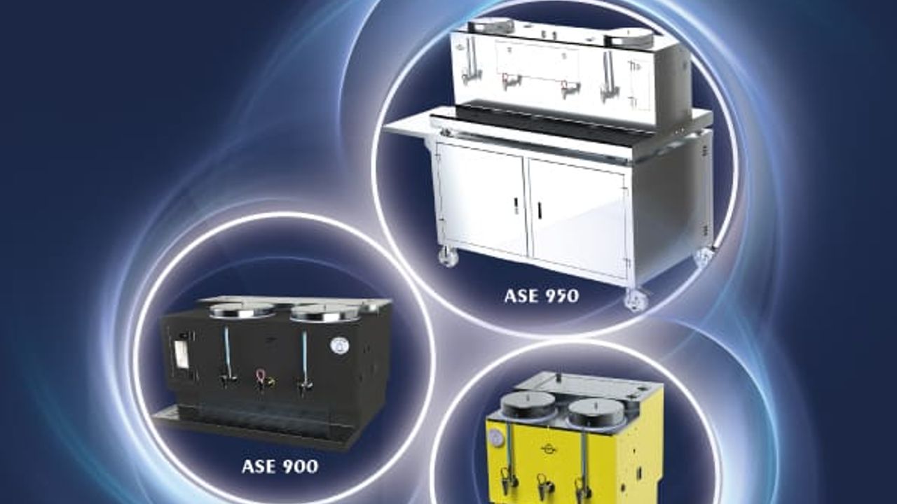 Ateşe Çay Kazanları’ndan Yeni Nesil Aspendos Serisi Çay Makineleri