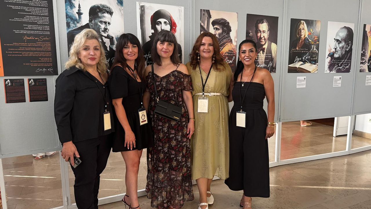 Amasya Üniversitesi akademisyenlerinden Fransa’da sanat sergisi