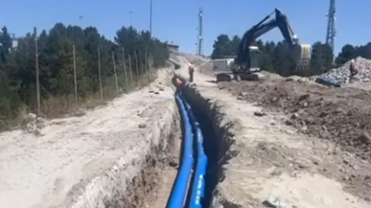 Sarıkamış’ta suni karlama ve gölet çalışmaları hızla devam ediyor