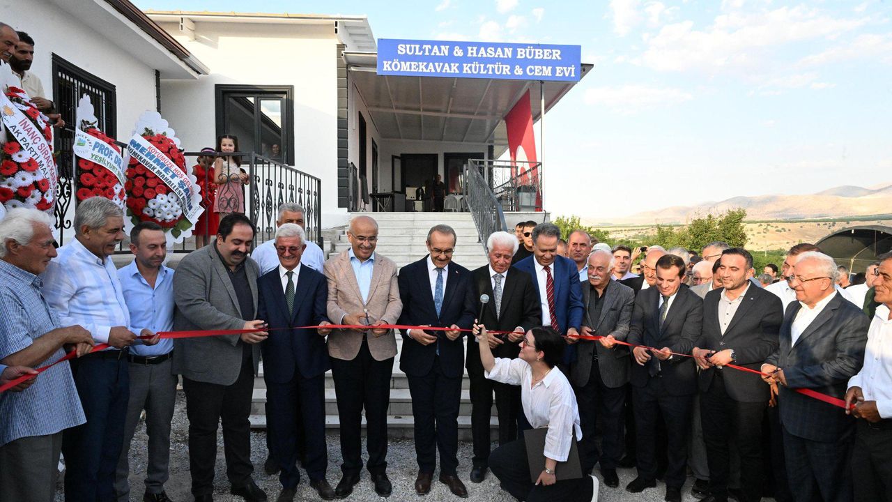 Cemevi açılışında birlik ve beraberlik mesajları