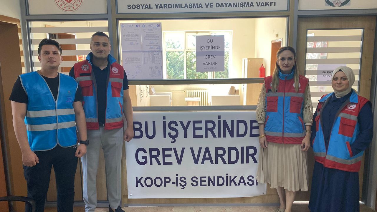 Koop-İş Sendikası grev kararı aldı: SYDV çalışanları iş bıraktı