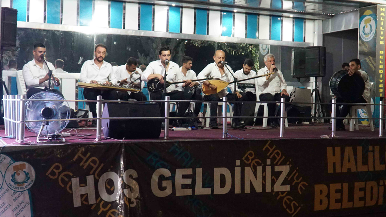 Haliliye’de yaz konserleri coşkusu sürüyor