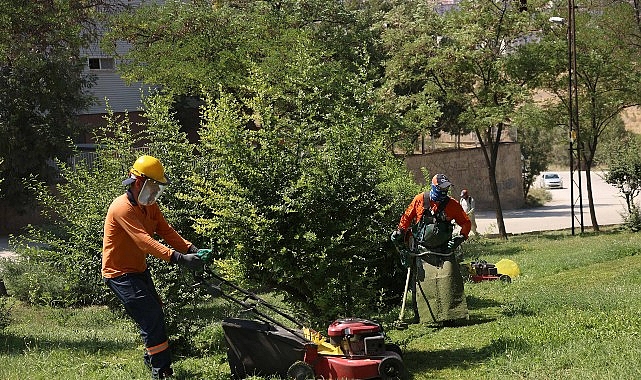 Yeşil Bir Çankaya İçin Parklarda Bakım Yapılıyor